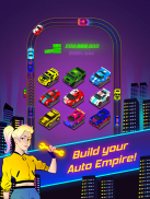 MERGE CITY: MOTOR EMPIRE - Car Idle Racing Game screenshot 0