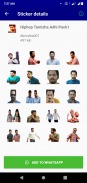 Hiphop Tamizha Stickers for Whatsapp screenshot 1