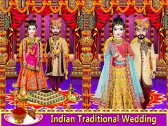 Indian Wedding Makeup Dress-Up screenshot 1