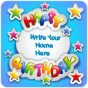 Name Photo On Birthday Cake Photo Frames