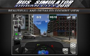 Bus Simulator 2015: Urban City screenshot 0