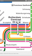 Rotterdam Metro Tram Bus Map screenshot 1