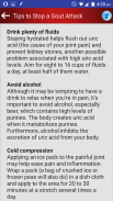 Arthritis Gout Uric Acid Diet screenshot 11