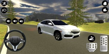 Civic Driving Simulator screenshot 1