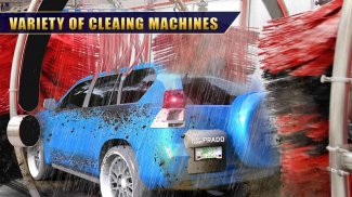 Prado Car Wash Simulator 2018 - Bãi đỗ xe Prado screenshot 1