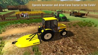 Farming Simulator 18:Tractor Tractor Granjero Real screenshot 1