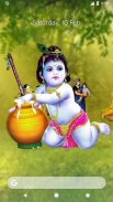 4D Little Krishna Wallpaper screenshot 3