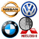 Cars Logo Pixel Art Coloring Icon