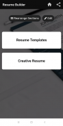 Resume builder Free CV maker templates formats app screenshot 15