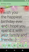 Birthday wishes screenshot 4