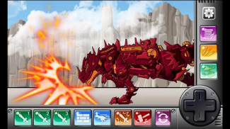 Fire Tyrannosaurus - Dino Robot : Dinosaur Game screenshot 4