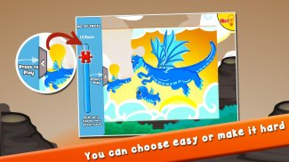 Dragon Puzzles Fun Play for Kids screenshot 1
