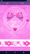 Pink Bow Live Wallpaper screenshot 3