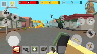 🧟 Zombie Craft Survival 3D: Game Menembak Gratis screenshot 2