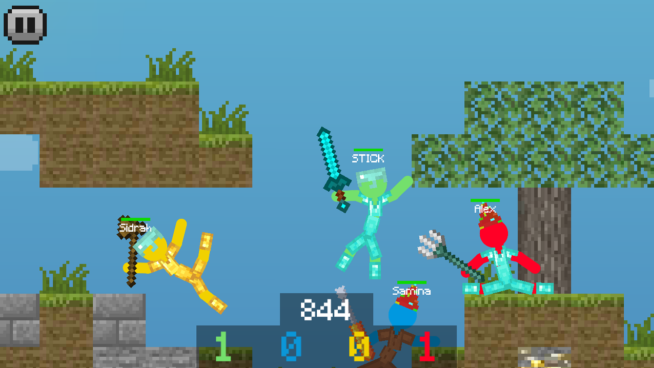 Stickman vs Multicraft: Ragdoll Fight Game for Android - Download