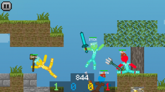 Stickman vs Multicraft: Ragdoll Fight screenshot 2