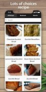 Easy & Delicious Zucchini Bread Recipes screenshot 1