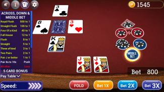 Criss Cross Poker screenshot 0