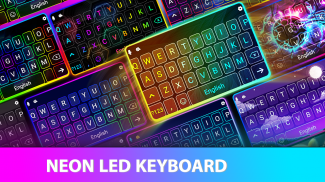 Neon DẪN ĐẾN Bàn phím RGB Màu screenshot 7