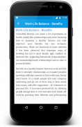 Work Life Balance screenshot 2