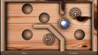 Marble Maze Wallpaper Game screenshot 1