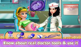 Pregnant Mom Newborn Baby Game screenshot 1