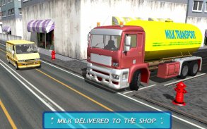 越野奶罐车运输 screenshot 4