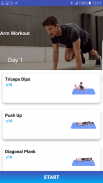 Arm Workout - Bicep exercises without equipment screenshot 7