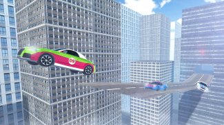 Roof top Car Stunt Driver screenshot 1