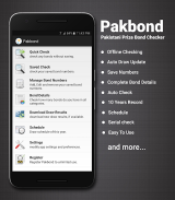 Check Pakistani Prize Bonds - Pakbond Lite screenshot 2