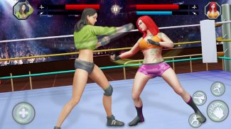 النساء المصارعة الدمدمة: الفناء الخلفي القتال screenshot 0