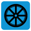 Flying Wheel Icon