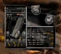 Gun Bullet Launcher Theme screenshot 3