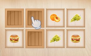 Food puzzle for kids 🥕🍅🍍🍉🎂🍭🍪🧀 screenshot 4