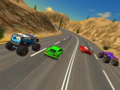 Crazy Car vs Monster Racing 3D screenshot 8