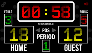 Basketball Scoreboard screenshot 3