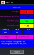 GI and glycemic load Lite screenshot 15