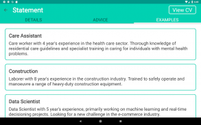CV Engineer - Free Resume Builder & CV Templates screenshot 13