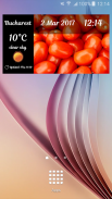 Soft Tomato Clock Widget screenshot 7