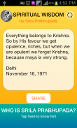Wisdom by Srila Prabhupada screenshot 2