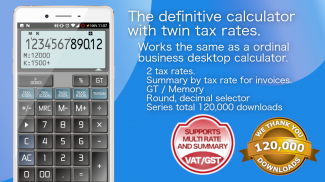 Calculator - Dual tax calculat screenshot 0