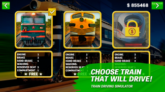 Trem simulador de condução screenshot 5