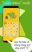 Learn English alphabet ABC with Animals, no ads screenshot 0