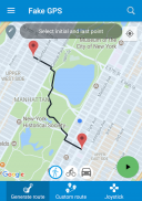 Fake GPS con Joystick screenshot 1