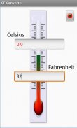 Celsius & Fahrenheit Converter screenshot 1