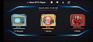 Noor IPTV Player screenshot 0