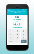 Square Feet to Square Meters ft² to m² Converter screenshot 4