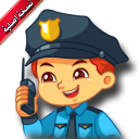 شرطة الأطفال | إتصال غير حقيقي بالشرطة Icon