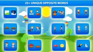 impara parole opposte per i bambini-parole antonym screenshot 7