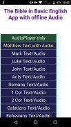 Offline Audio Bible - Bible in Basic English screenshot 0